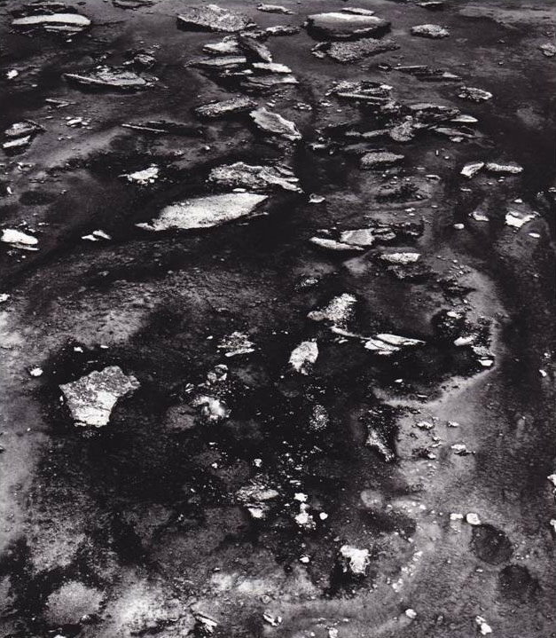 black sand basin photograph