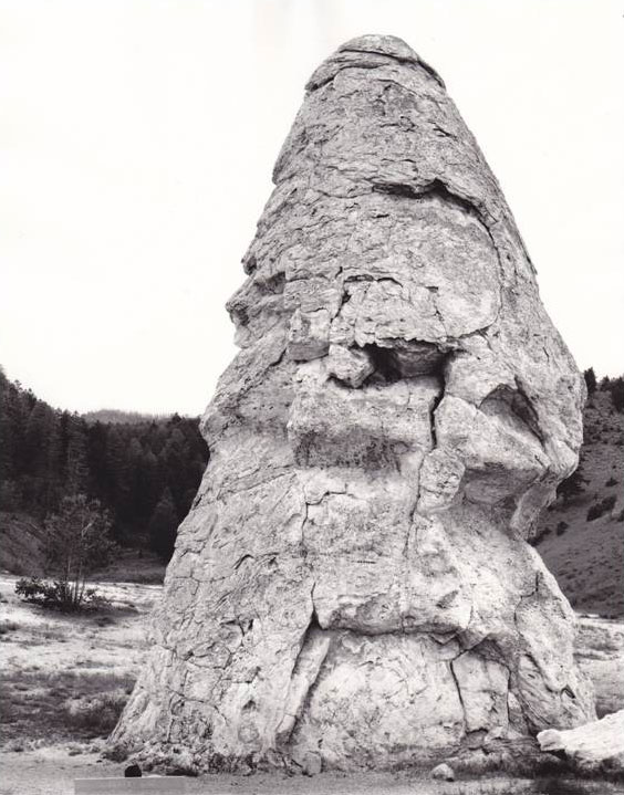 orange spring mound photograph